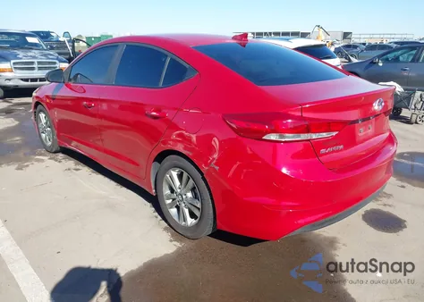 2018 Hyundai Elantra Sel из США, поврежденный, VIN 5NPD84LF3JH326266